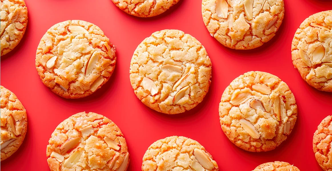 Hornea estas ricas galletas de almendra con coco y limón