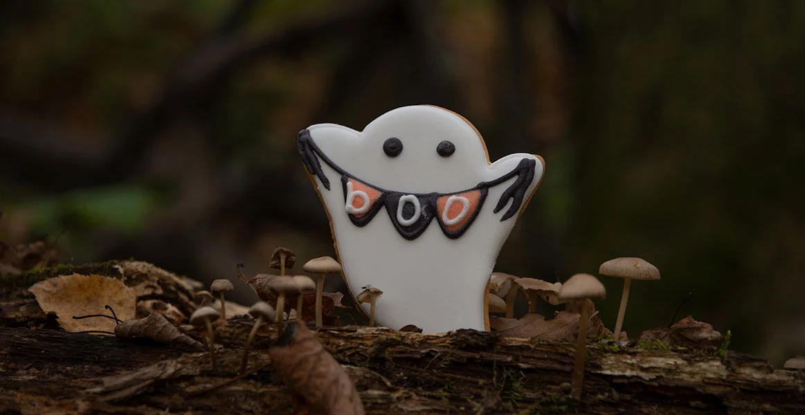 Galletas fantasma con glaseado: ¡El postre más espeluznante para Halloween!