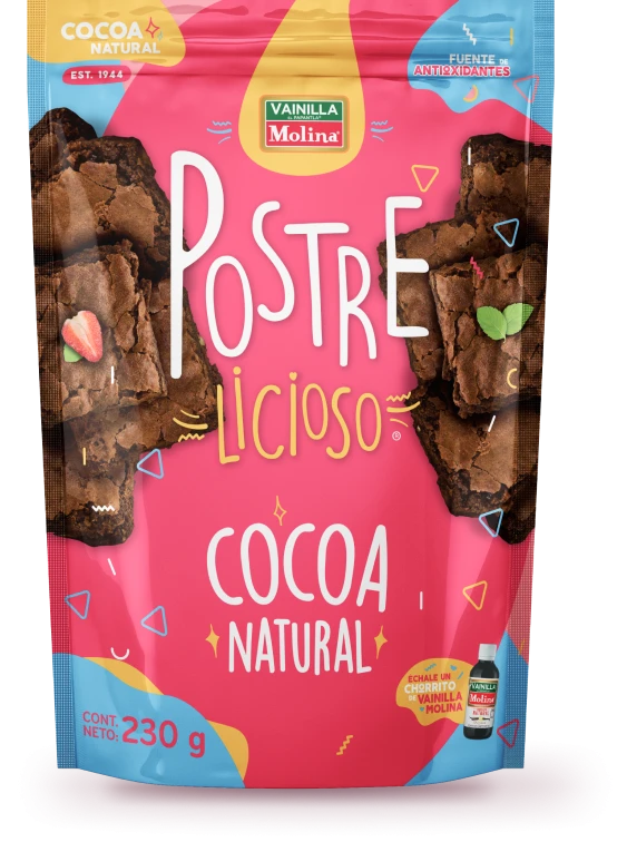 <b>Cocoa Natural</b> Postrelicioso