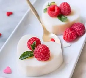 Panna cotta de vainilla