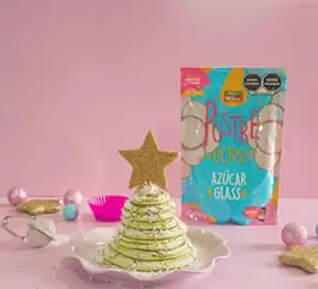 Arbolitos navideños de hot cakes