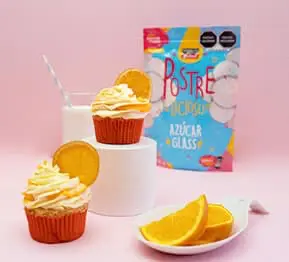 Cupcakes de naranja