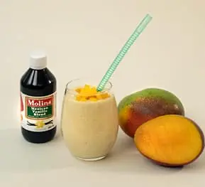 Smoothie de mango y coco