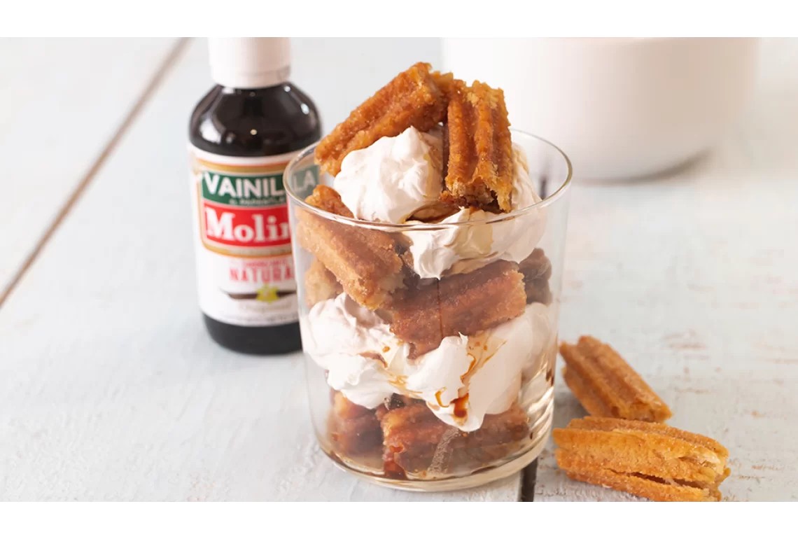 Churro tiramisú