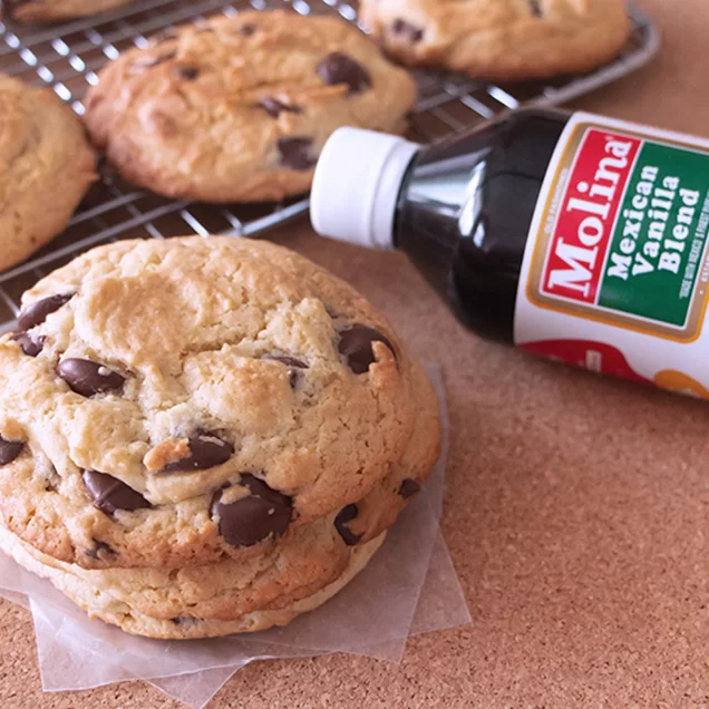 Galletas con chispas de chocolate