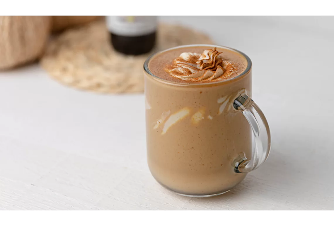 Keto pumpkin spice latte