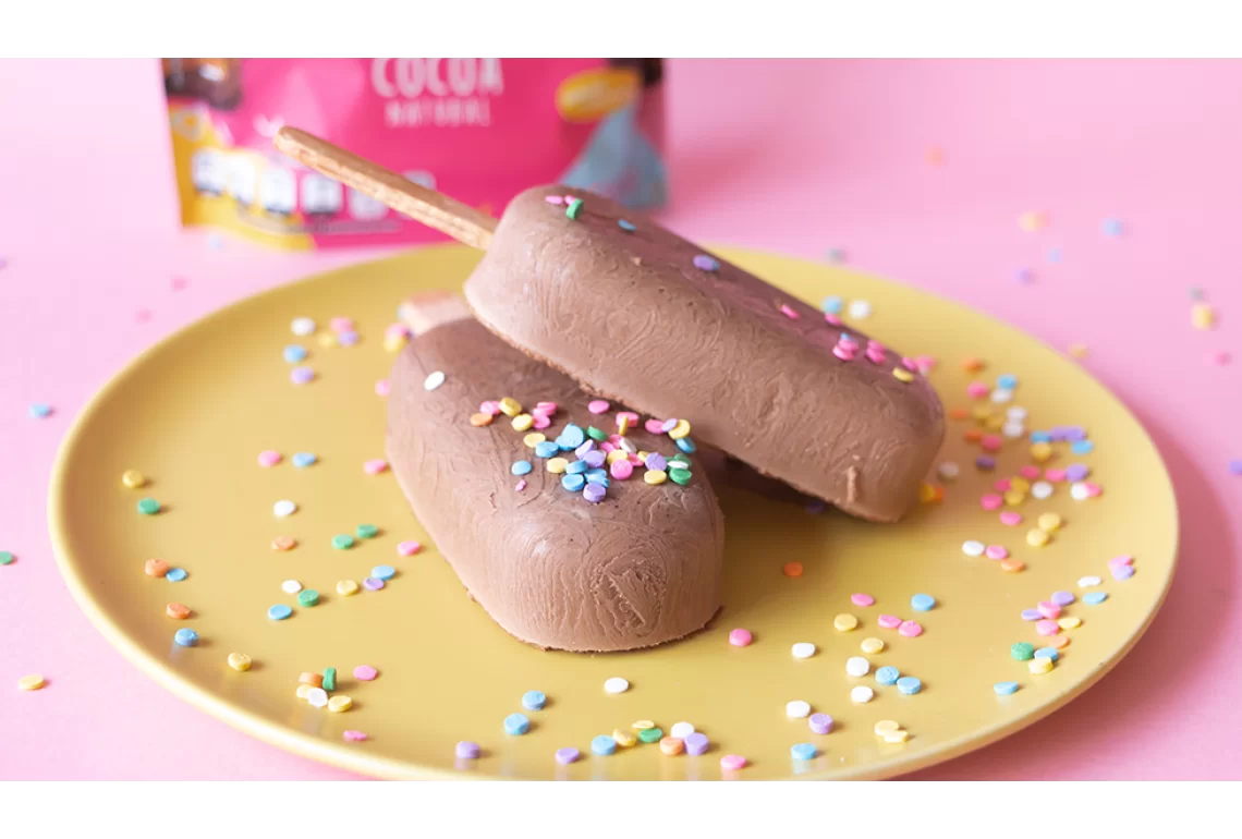 Paletas de chocolate